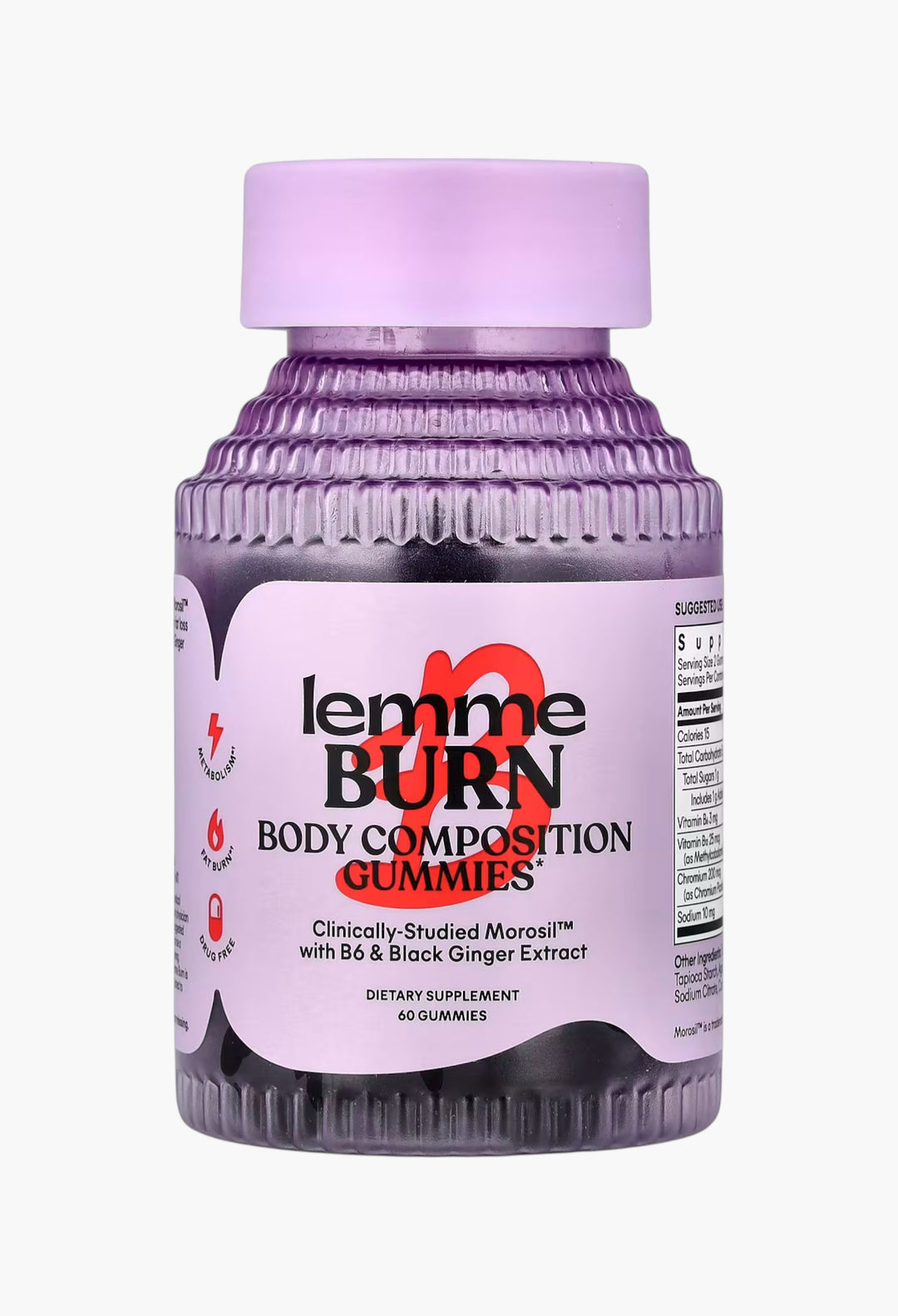 Lemme, Burn Gummies - Berry - GLAM MODA