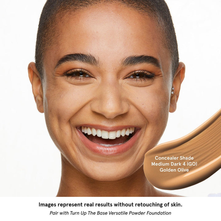 Medium Dark 4 - Turn up the Base Butter Silk Concealer - GLAM MODA