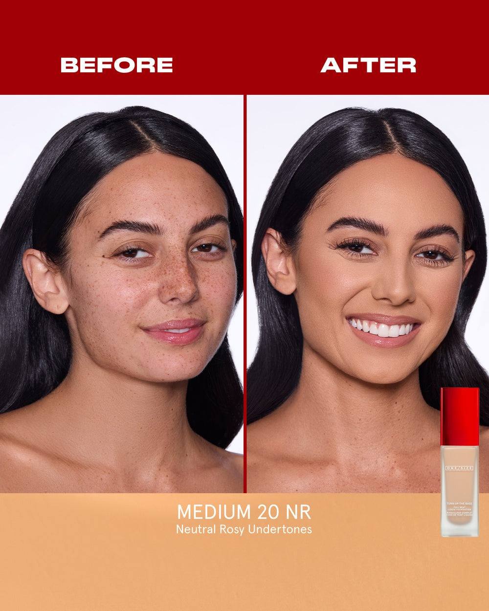 Medium 20 NR - Turn Up The Base Full Beat Liquid Foundation - GLAM MODA