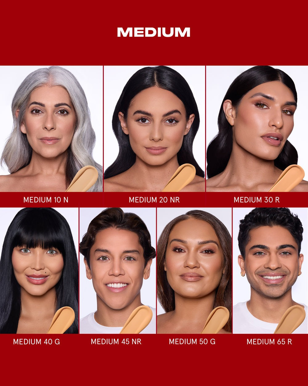 Medium 50 G - Turn Up The Base Full Beat Liquid Foundation - GLAM MODA