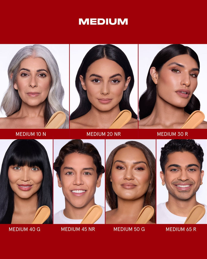 Medium 50 G - Turn Up The Base Full Beat Liquid Foundation - GLAM MODA