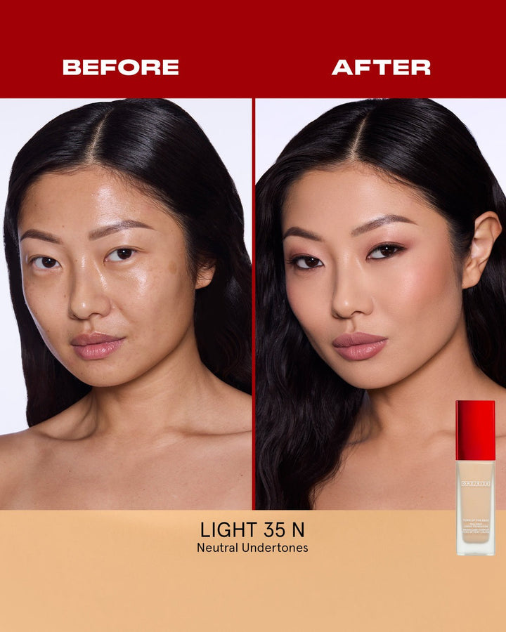 Light 35 N - Turn Up The Base Full Beat Liquid Foundation - GLAM MODA