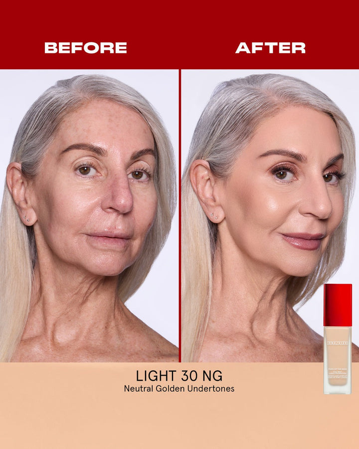 Light 30 NG - Turn Up The Base Full Beat Liquid Foundation - GLAM MODA