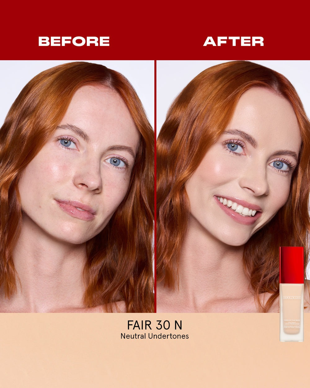 Fair 30 N - Turn Up The Base Full Beat Liquid Foundation - GLAM MODA