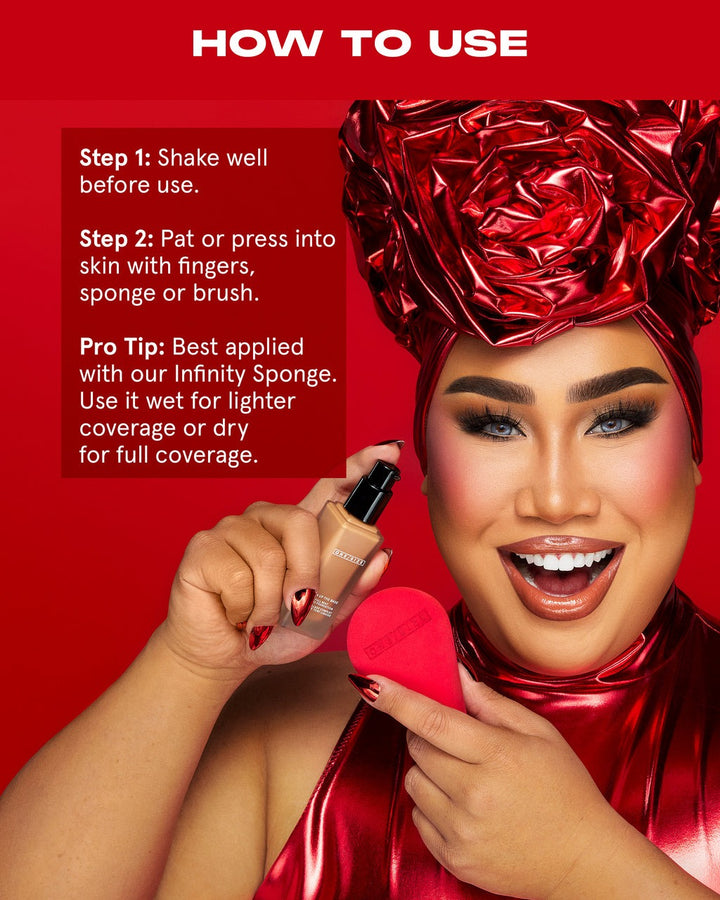 Deepest 65 N - Turn Up The Base Full Beat Liquid Foundation - GLAM MODA