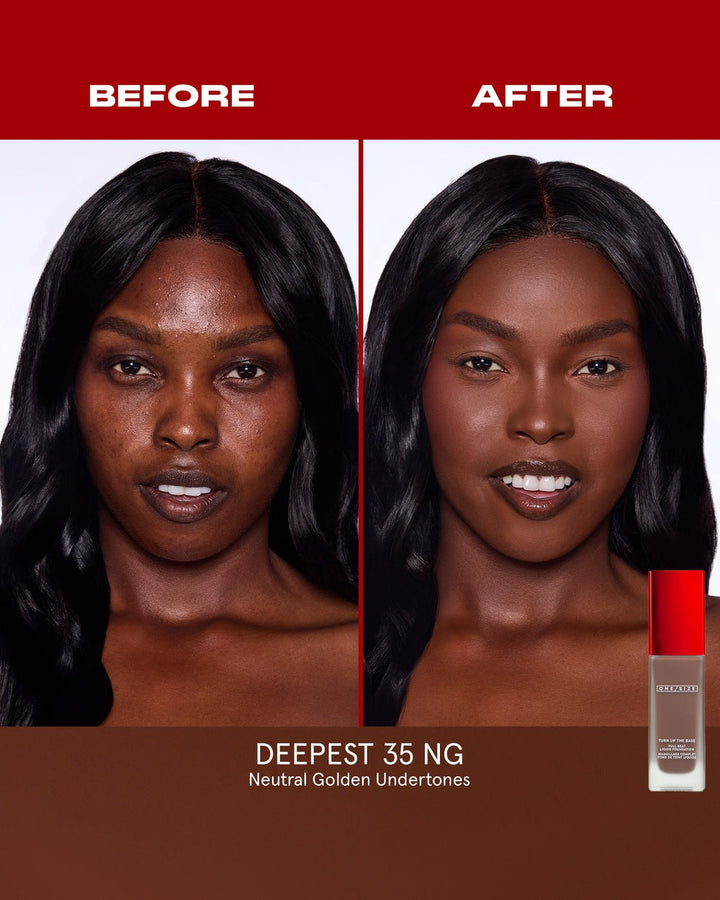 Deepest 35 NG - Turn Up The Base Full Beat Liquid Foundation - GLAM MODA
