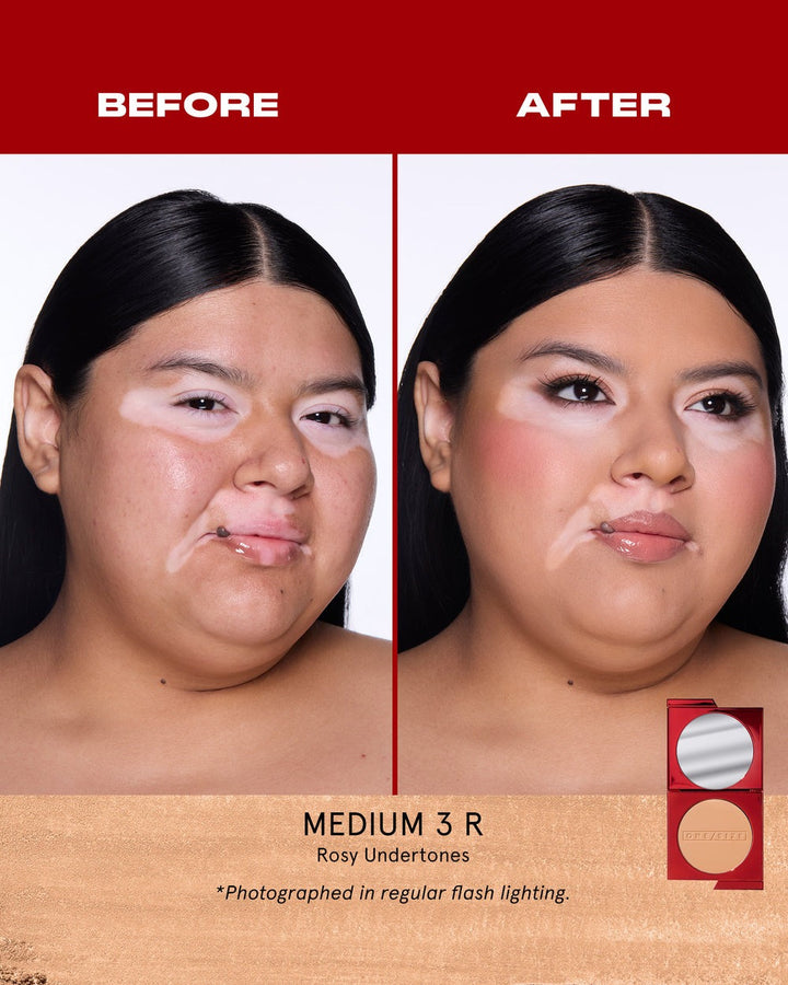 Medium 3 R - Turn Up the Base Versatile Powder Foundation - GLAM MODA
