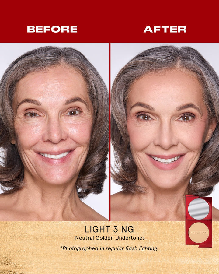 Light 3 NG - Turn Up the Base Versatile Powder Foundation - GLAM MODA