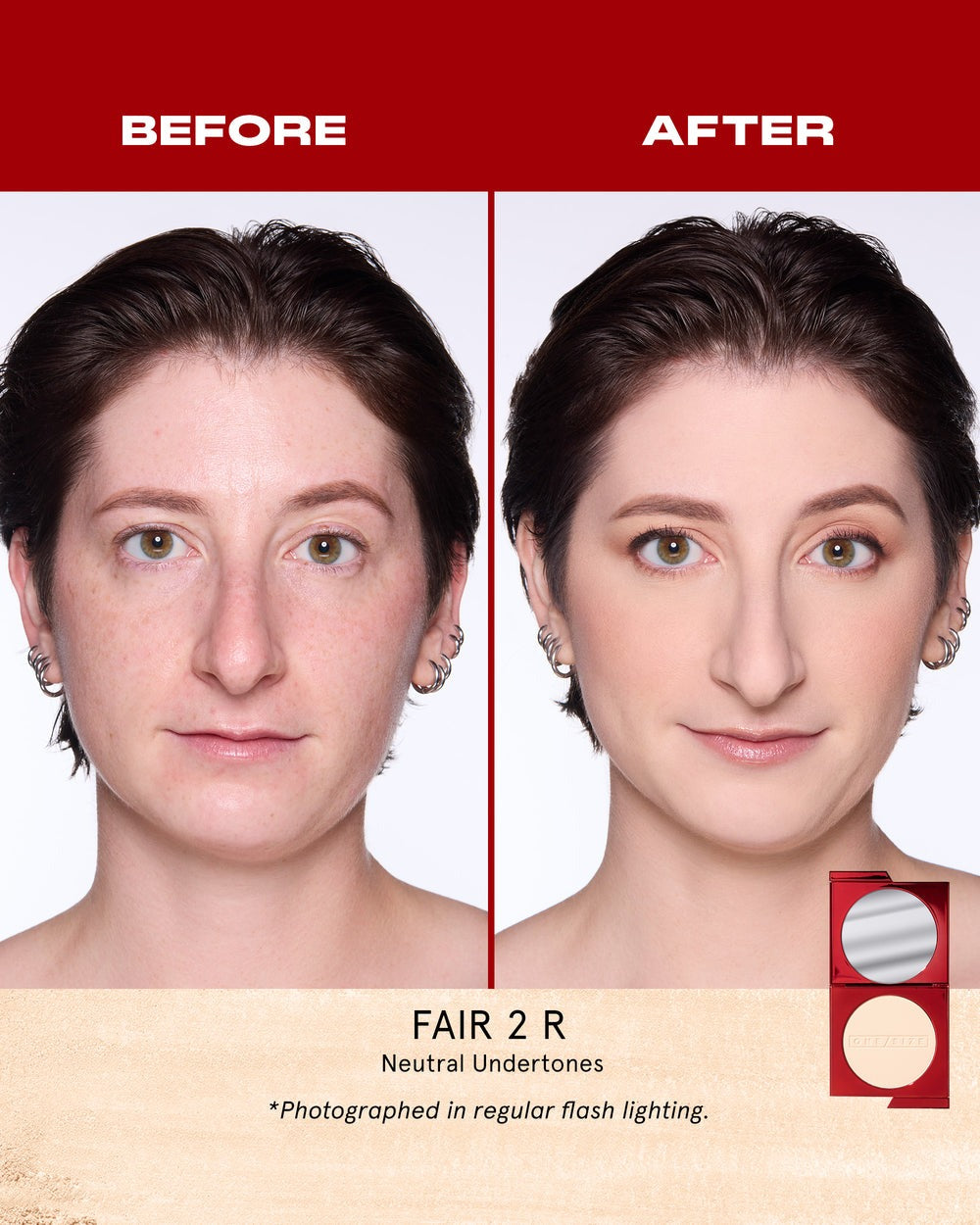 Fair 2 R - Turn Up the Base Versatile Powder Foundation - GLAM MODA
