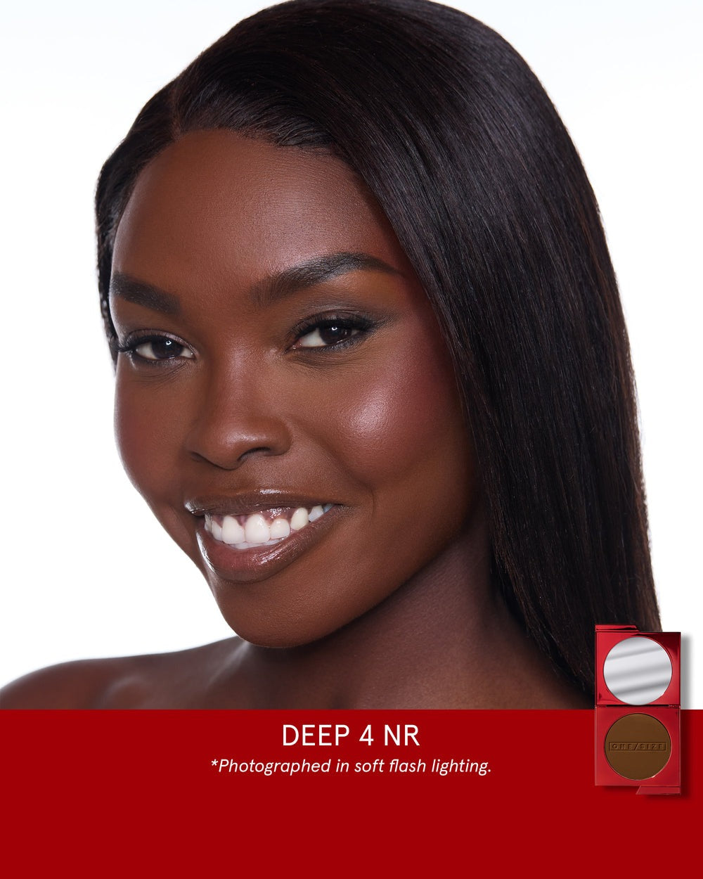 Deep 4 NR - Turn Up the Base Versatile Powder Foundation - GLAM MODA