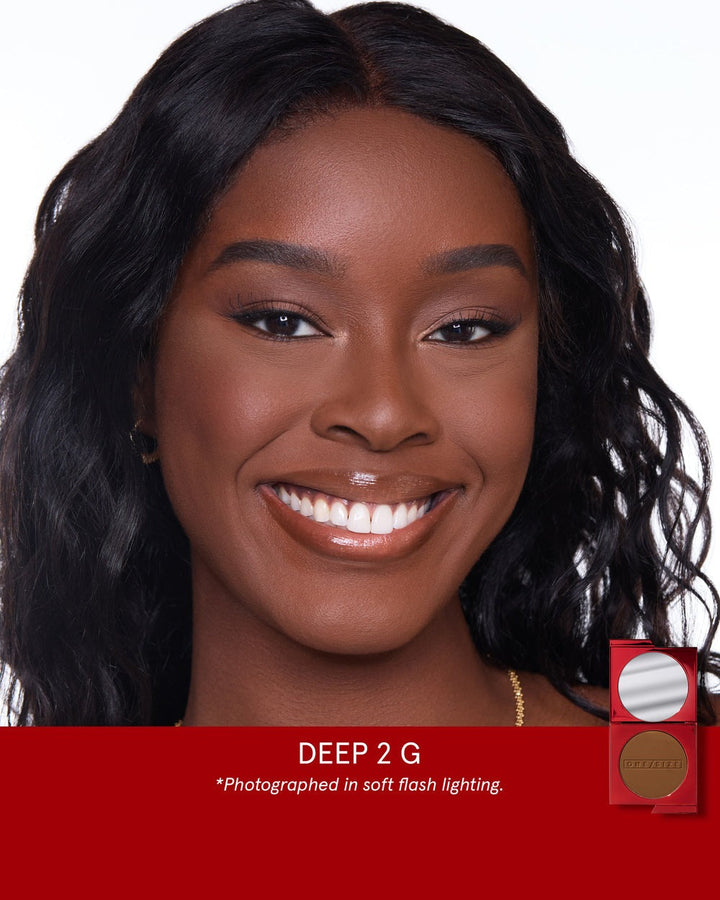 Deep 2 G - Turn Up the Base Versatile Powder Foundation - GLAM MODA