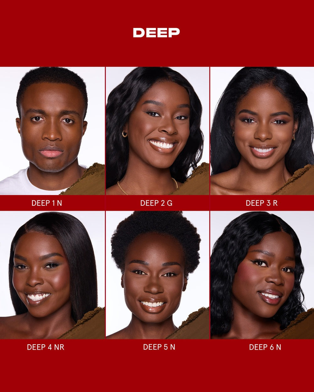 Deep 5 N - Turn Up the Base Versatile Powder Foundation - GLAM MODA