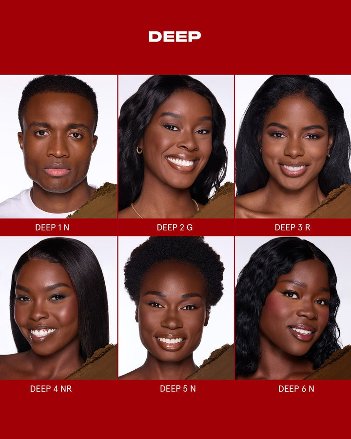 Deep 5 N - Turn Up the Base Versatile Powder Foundation - GLAM MODA