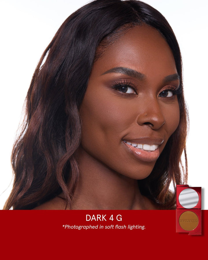 Dark 4 G - Turn Up the Base Versatile Powder Foundation - GLAM MODA