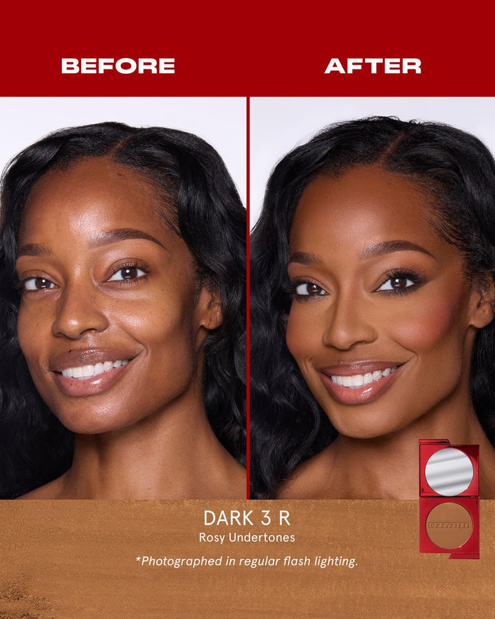 Dark 3 R - Turn Up the Base Versatile Powder Foundation - GLAM MODA