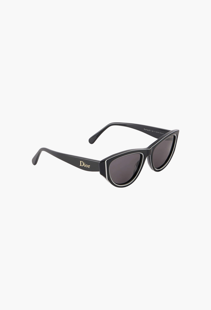 DIOR EYEWEAR Dior Pop B1I cat-eye acetate sunglasses - black - One Size