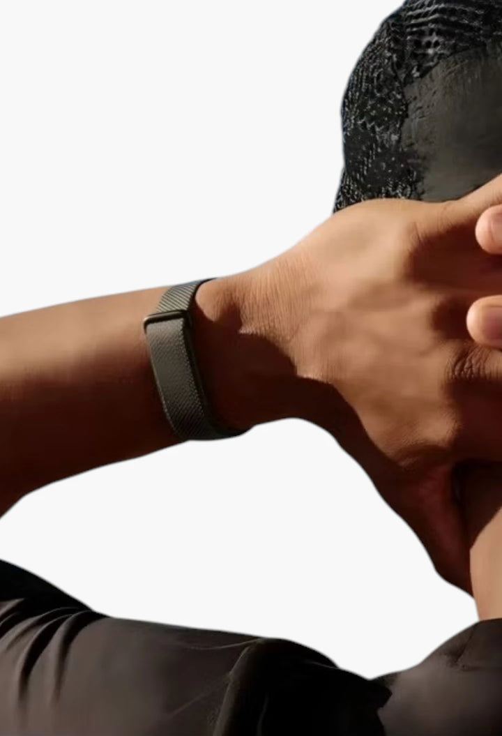Compatible with Google Fitbit Air Nylon Loop Strap - Official Look Replica